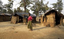 Refugee camp in Nepal